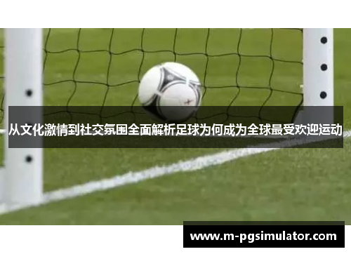 从文化激情到社交氛围全面解析足球为何成为全球最受欢迎运动 从文化激情到社交氛围全面解析足球为何成为全球最受欢迎运动